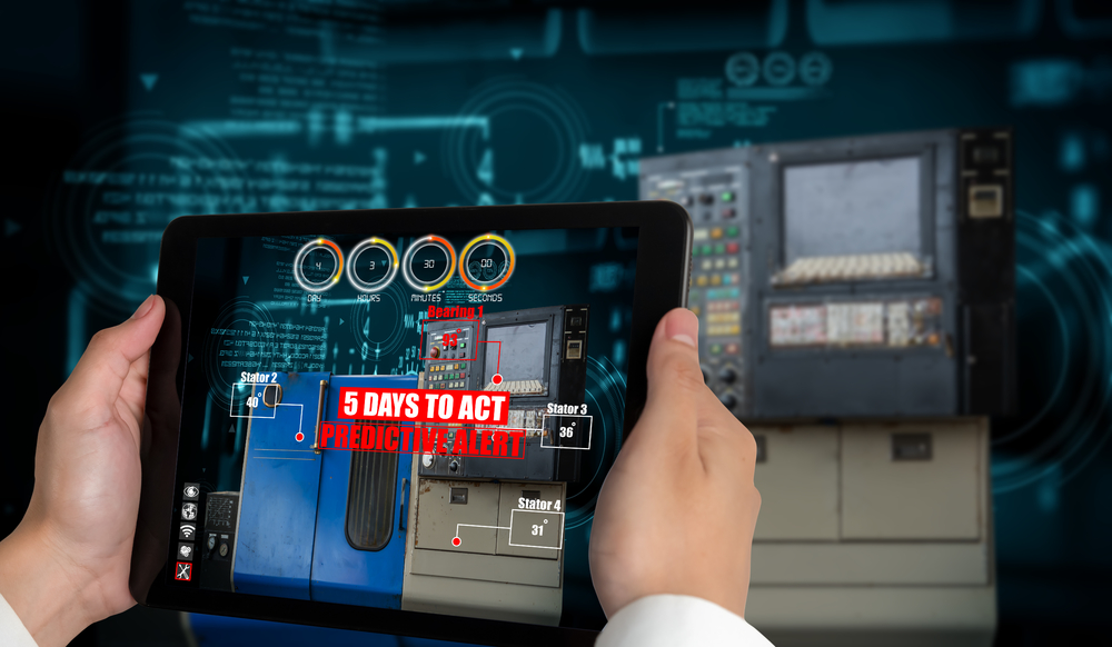 增强现实软件 工程师在工业4.0智能工厂自动化应用中的未来机械服务